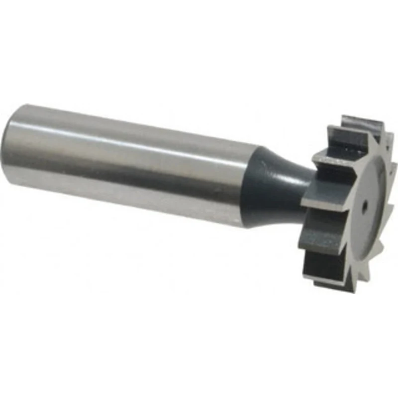 Value Collection ANSI 608 (Old Std # 13) 1 Cut Diam, 3/16 Cut Width, 1/2 Shank, Straight-Tooth Woodruff Keyseat Cutte...